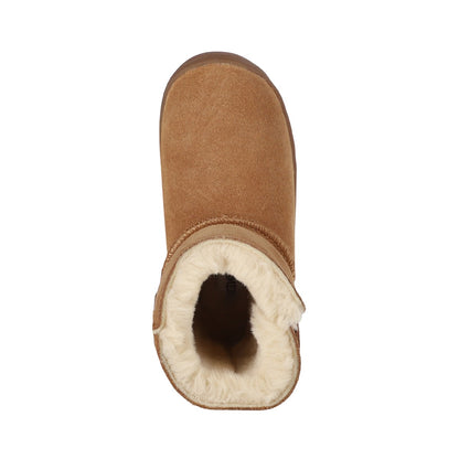 Botines Niño Koba Tape Leather Caramel