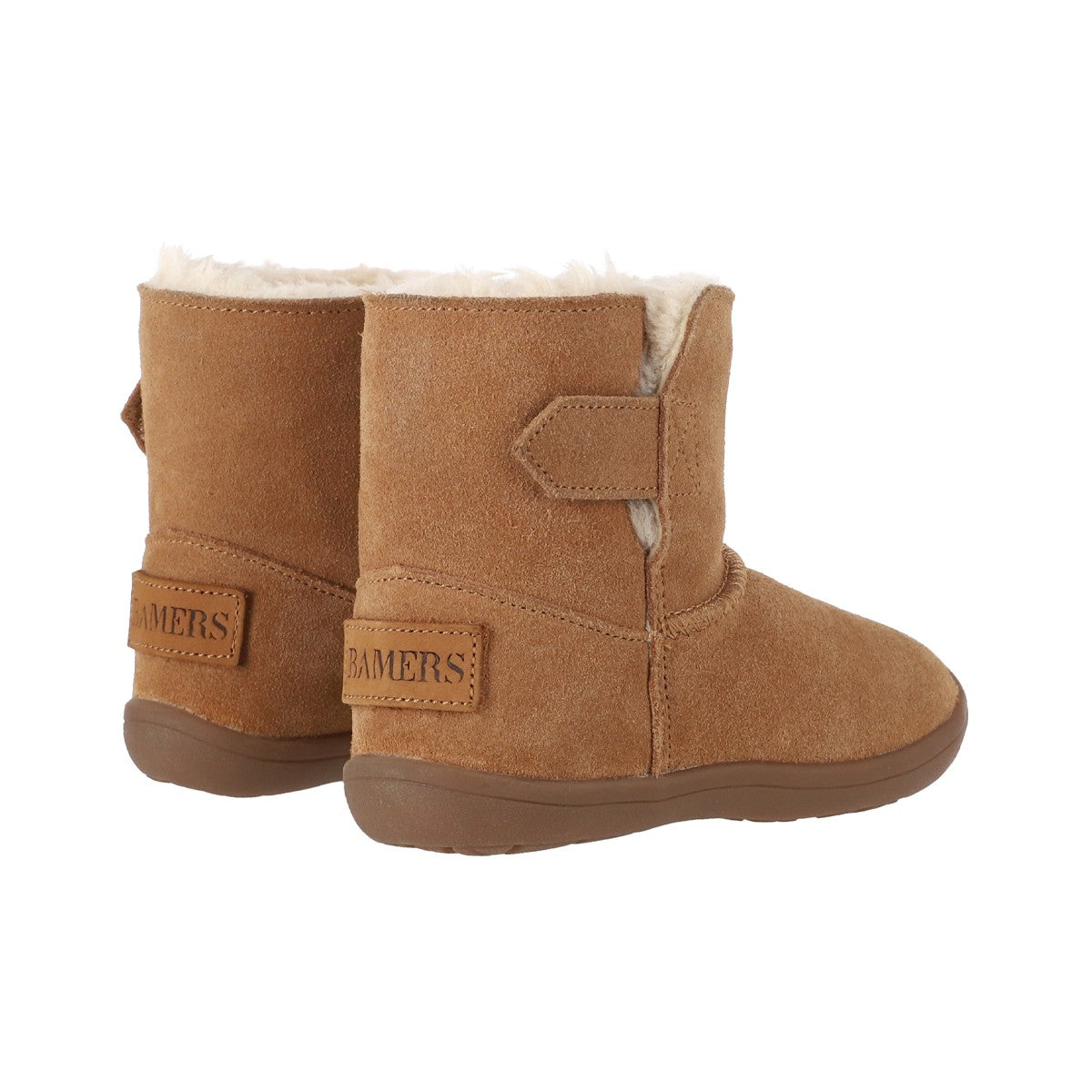 Botines Niño Koba Tape Leather Caramel