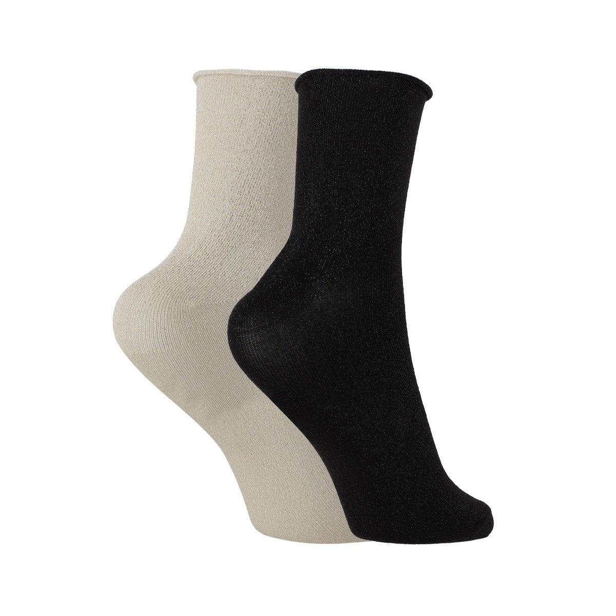 Calcetines Mujer Lurex Short 2 Pack Multicolor
