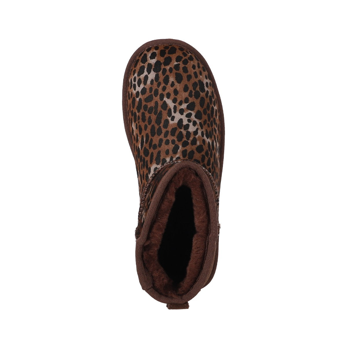 Botines Mujer Blast Mini Leather Café Leopardo