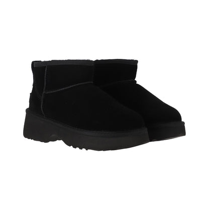Botines Mujer Luisiana Short Leather Negro