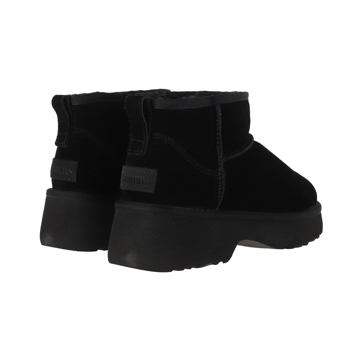 Botines Mujer Luisiana Short Leather Negro