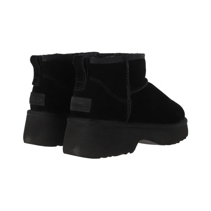 Botines Mujer Luisiana Short Leather Negro
