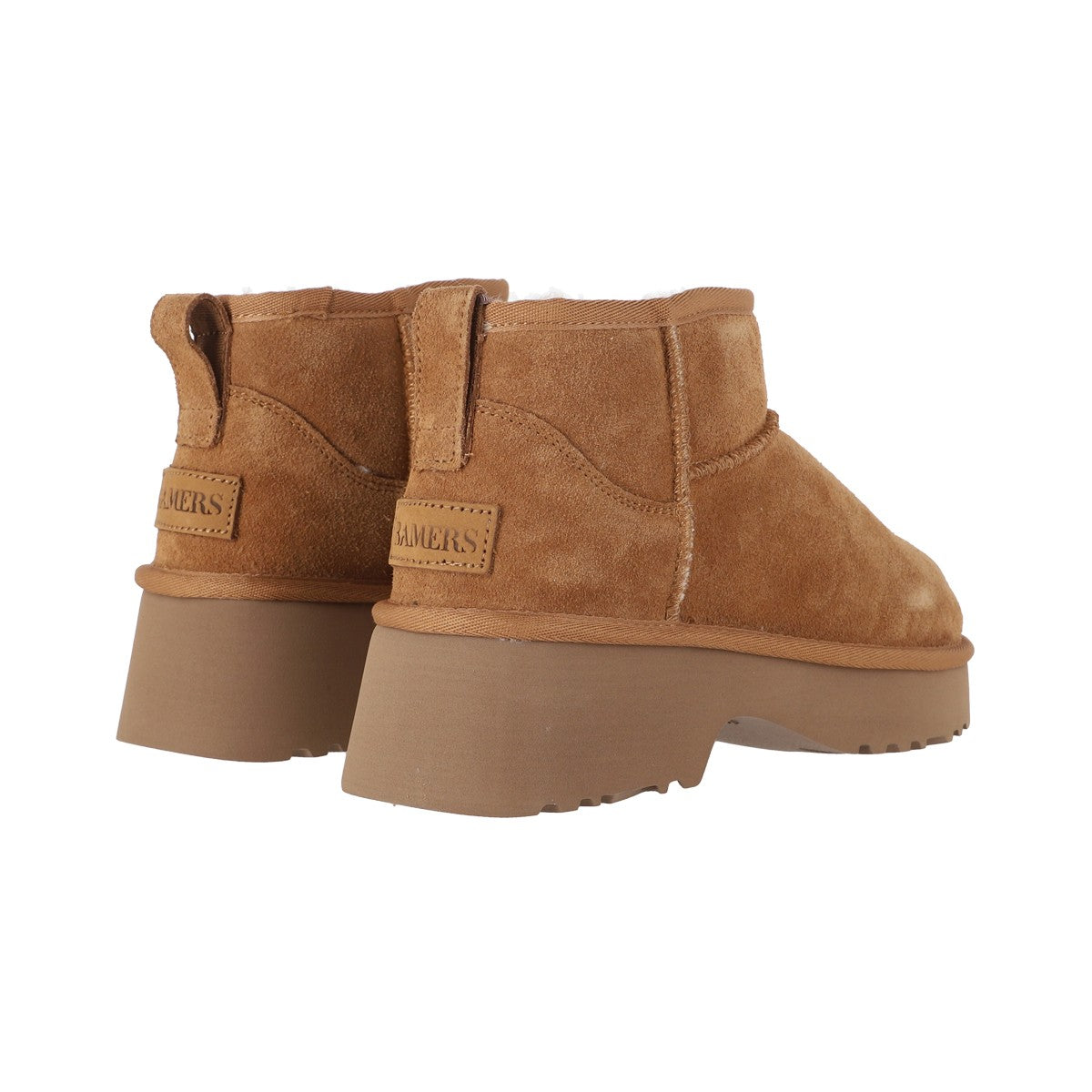 Botines Mujer Luisiana Short Leather Caramel