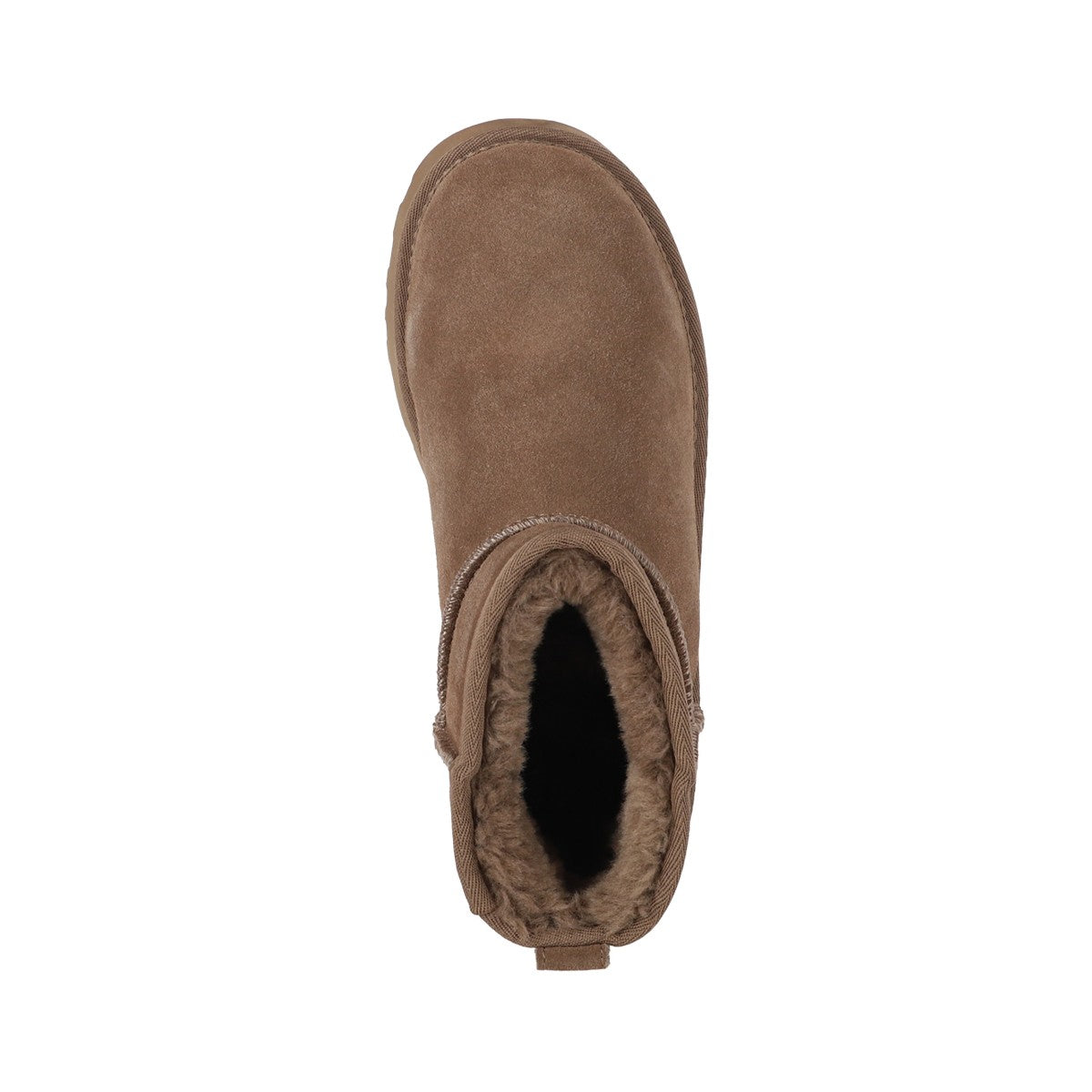 Botines Mujer Luisiana Short Leather Café Claro
