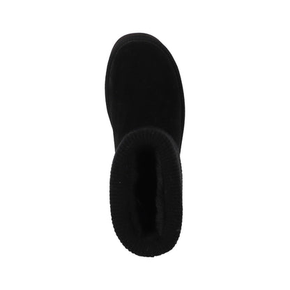 Botines Mujer Blast Mini Knit Platform Negro