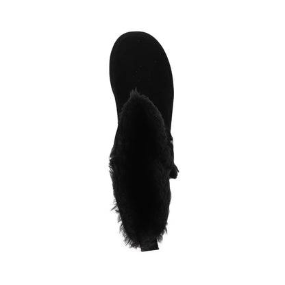 Botas Mujer Blast Button High Leather Negro
