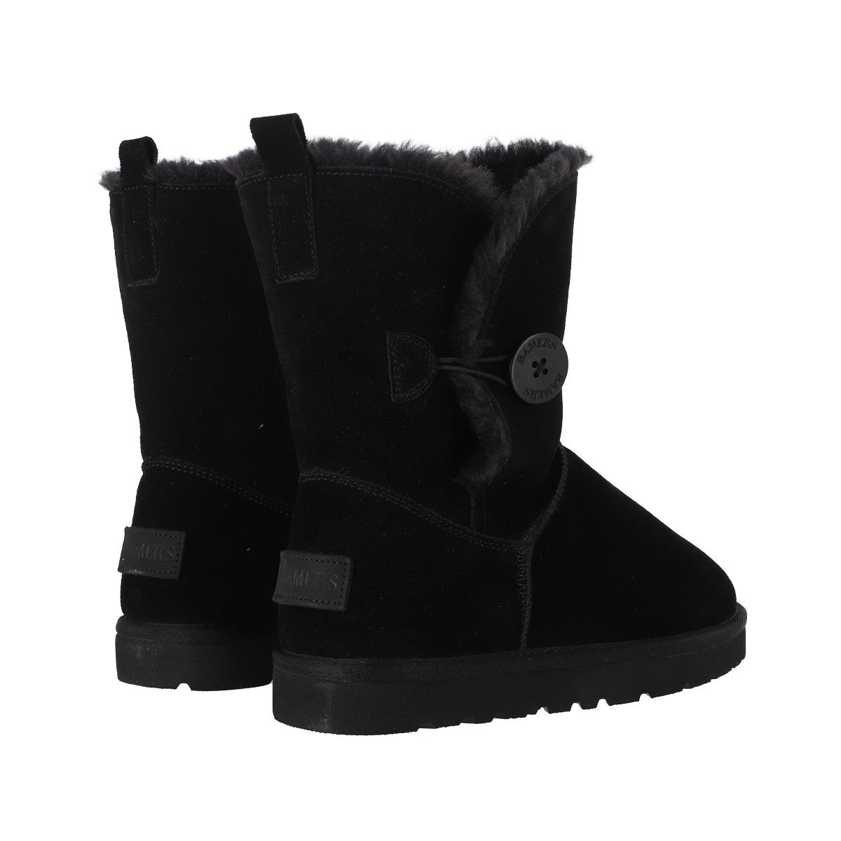 Botas Mujer Blast Button Leather Negro