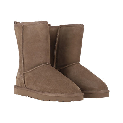 Botas Mujer Blast Classic Leather Café Claro