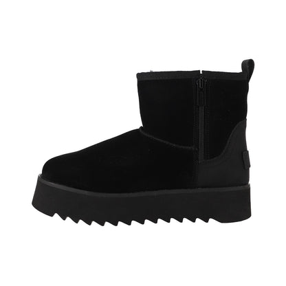 Botines Mujer Platform Negro