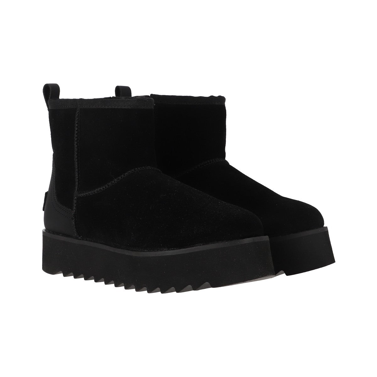 Botines Mujer Platform Negro