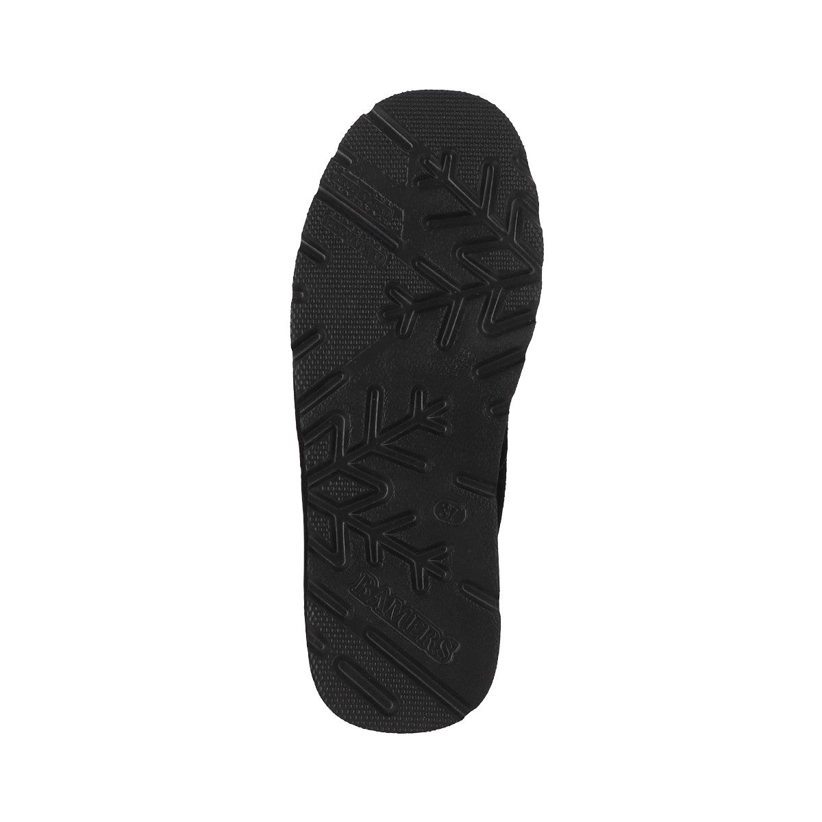 Botas Mujer Platform Zip Leather Negro