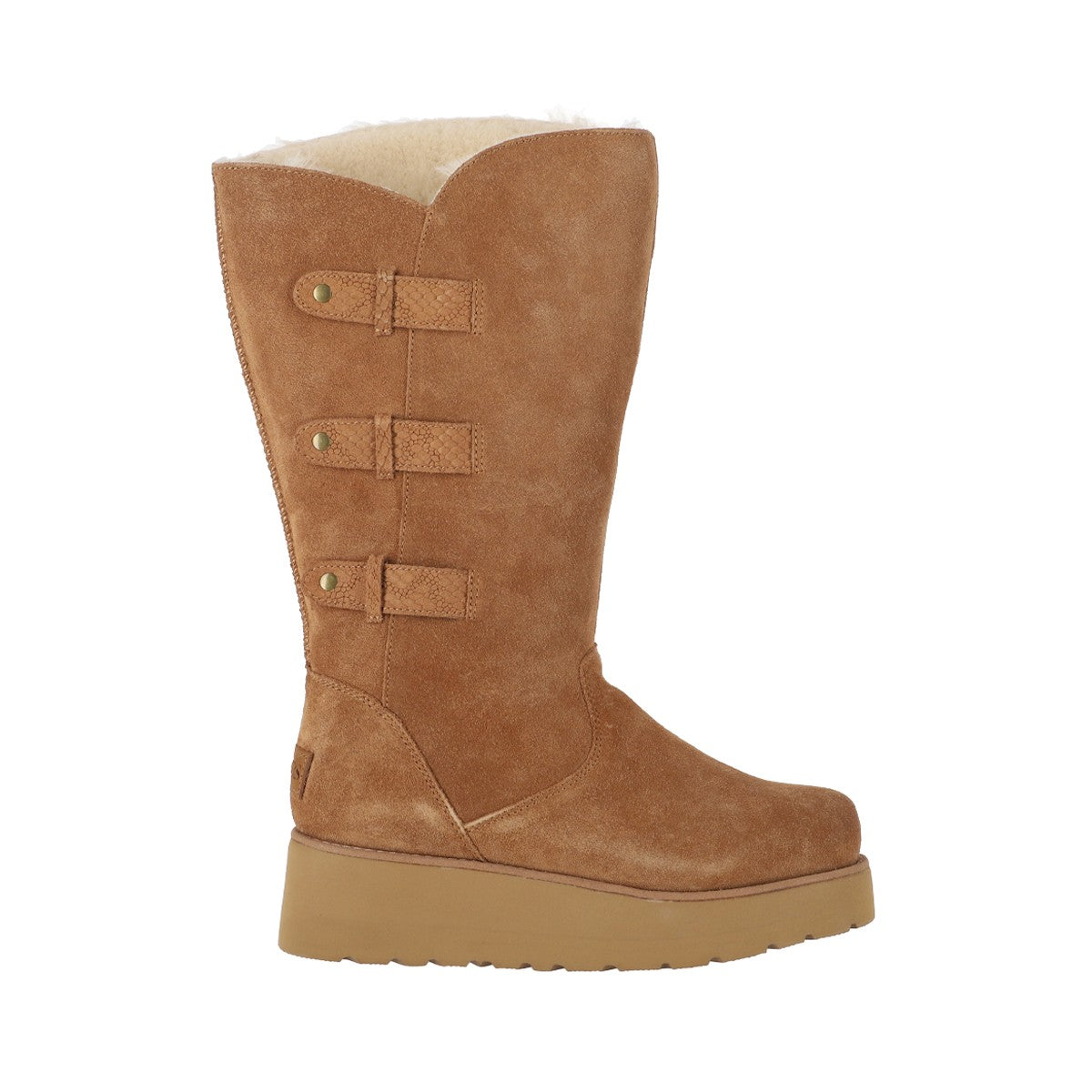 Botas Mujer Cadiz High Leather Caramel
