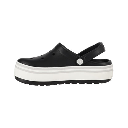 Zuecos EVA Mujer Airline High Negro/Blanco