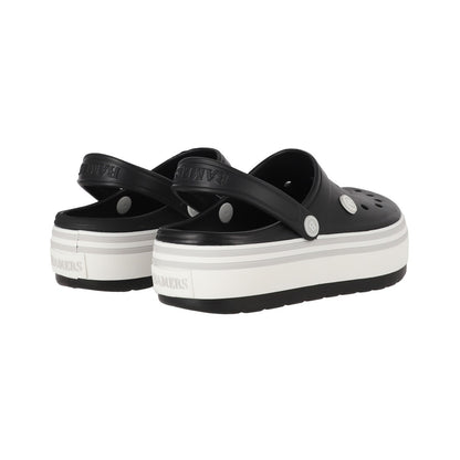 Zuecos EVA Mujer Airline High Negro/Blanco