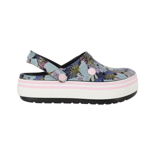 Zuecos EVA Mujer Airline High Negro Print