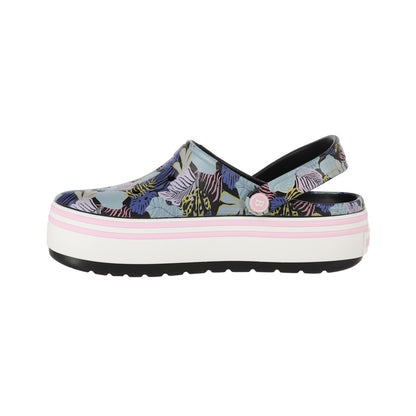Zuecos EVA Mujer Airline High Negro Print
