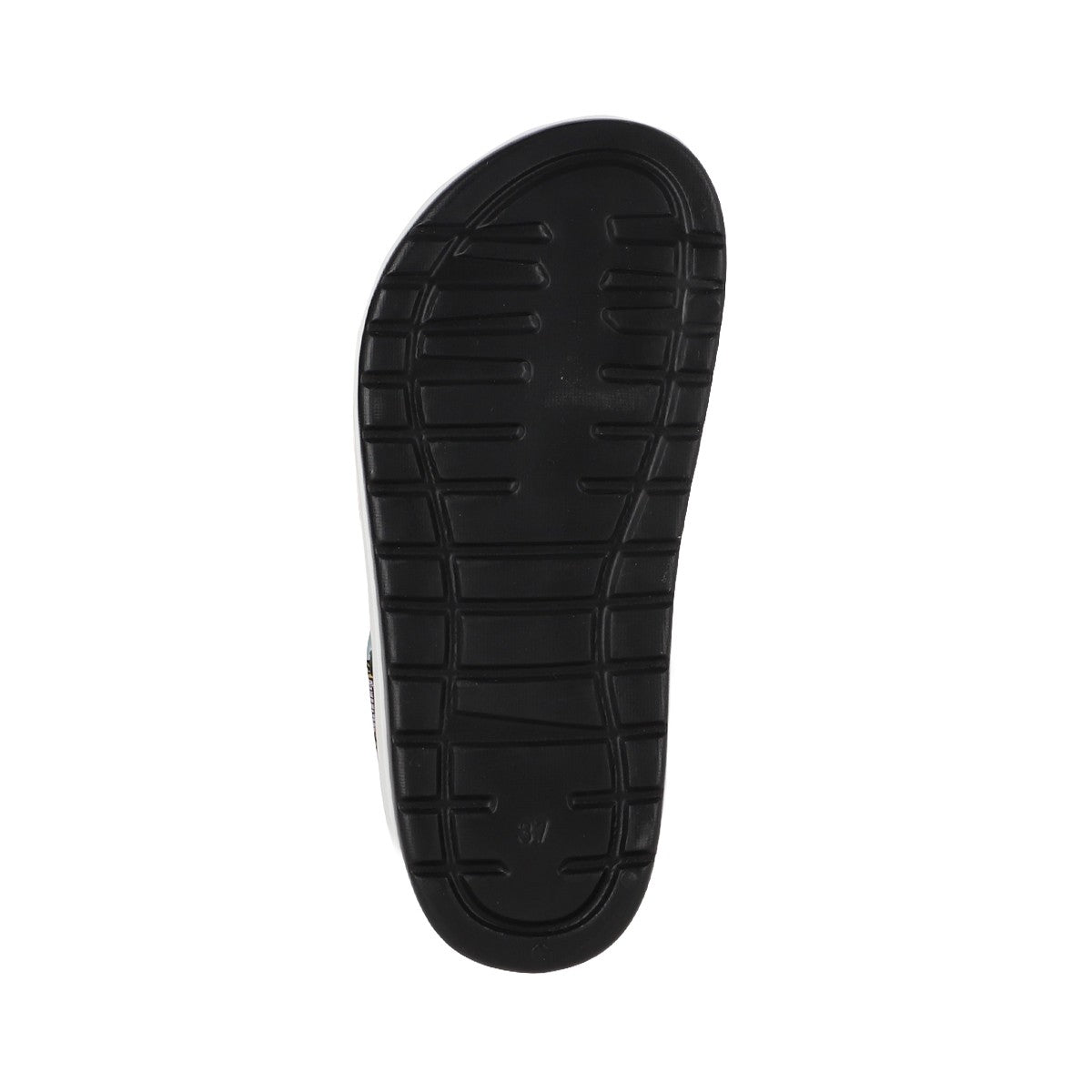 Zuecos EVA Mujer Airline High Negro Print