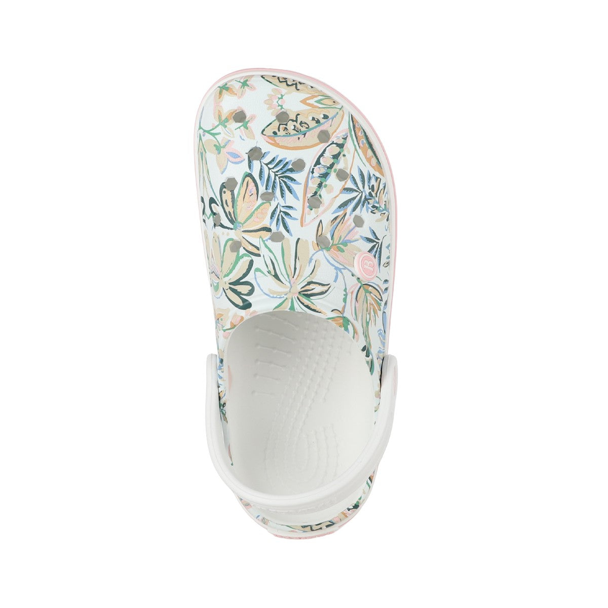 Zuecos EVA Mujer Airline Blanco Print