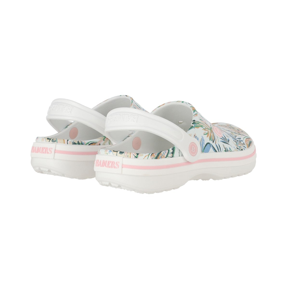 Zuecos EVA Mujer Airline Blanco Print