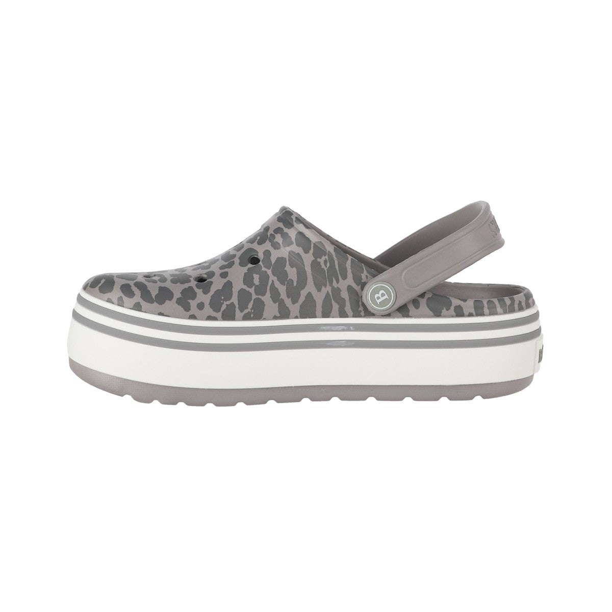Zuecos EVA Mujer Airline High Gris Print