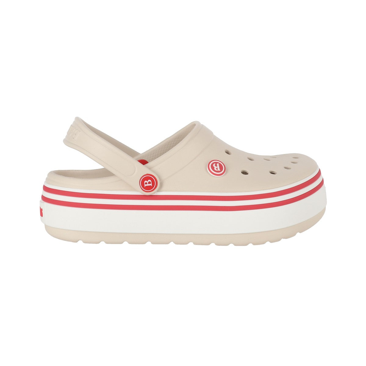 Zuecos EVA Mujer Airline High Beige Claro