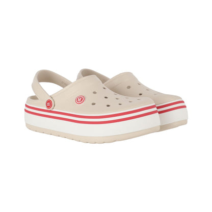 Zuecos EVA Mujer Airline High Beige Claro