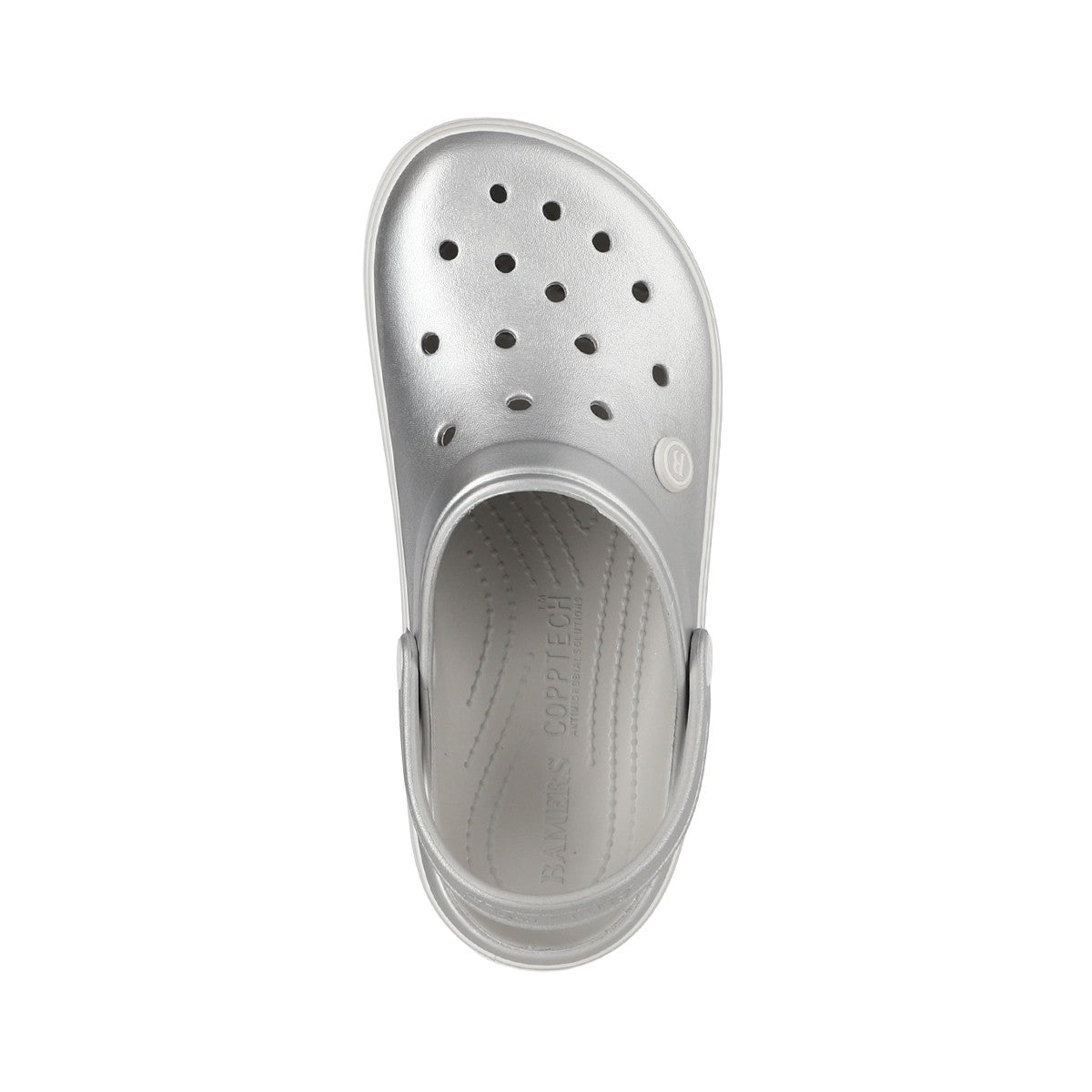 Zuecos EVA Mujer Airline High Plateado