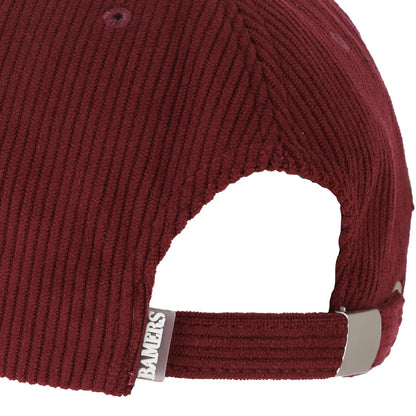 Jockey Mujer Corduroy Burdeo