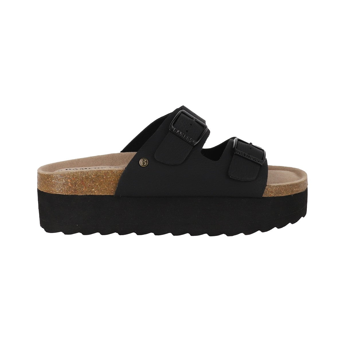 Sandalias Mujer Kend High Negro