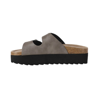 Sandalias Mujer Kend High Gris