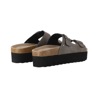 Sandalias Mujer Kend High Gris