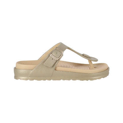 Sandalias Mujer New Capri Vegan Dorado