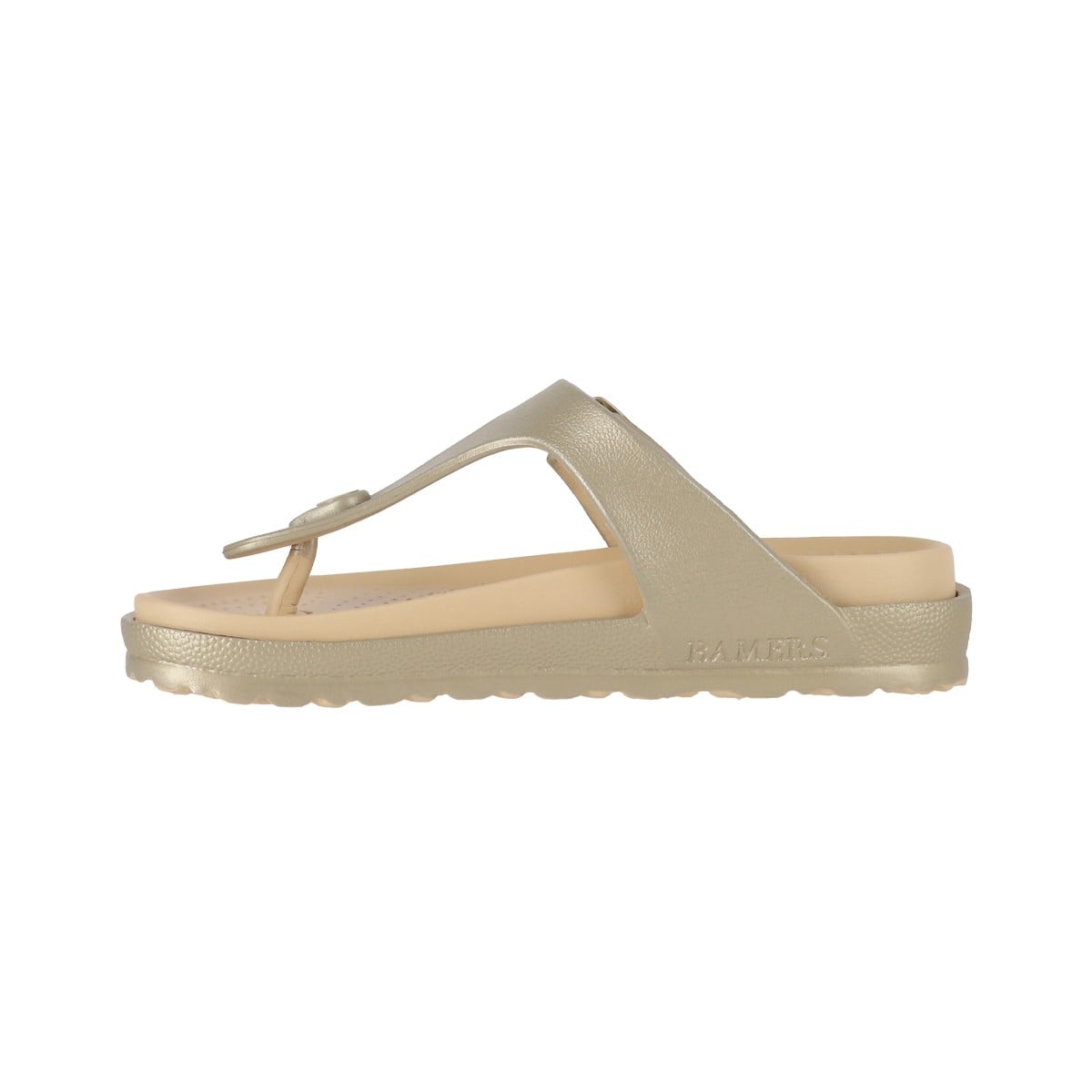 Sandalias Mujer New Capri Vegan Dorado