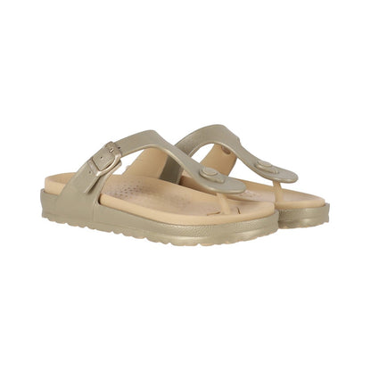 Sandalias Mujer New Capri Vegan Dorado