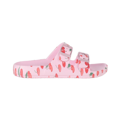 Sandalias Mujer Kend Vegan Rosado Print