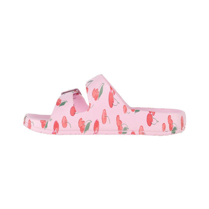 Sandalias Mujer Kend Vegan Rosado Print