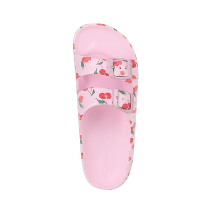 Sandalias Mujer Kend Vegan Rosado Print