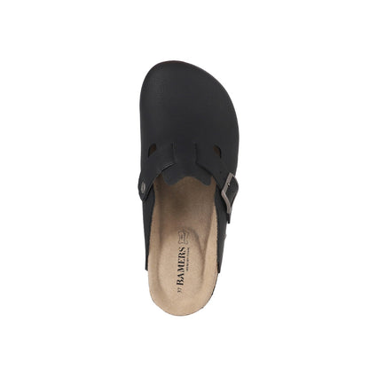 Zuecos Mujer Classic Buckle Negro