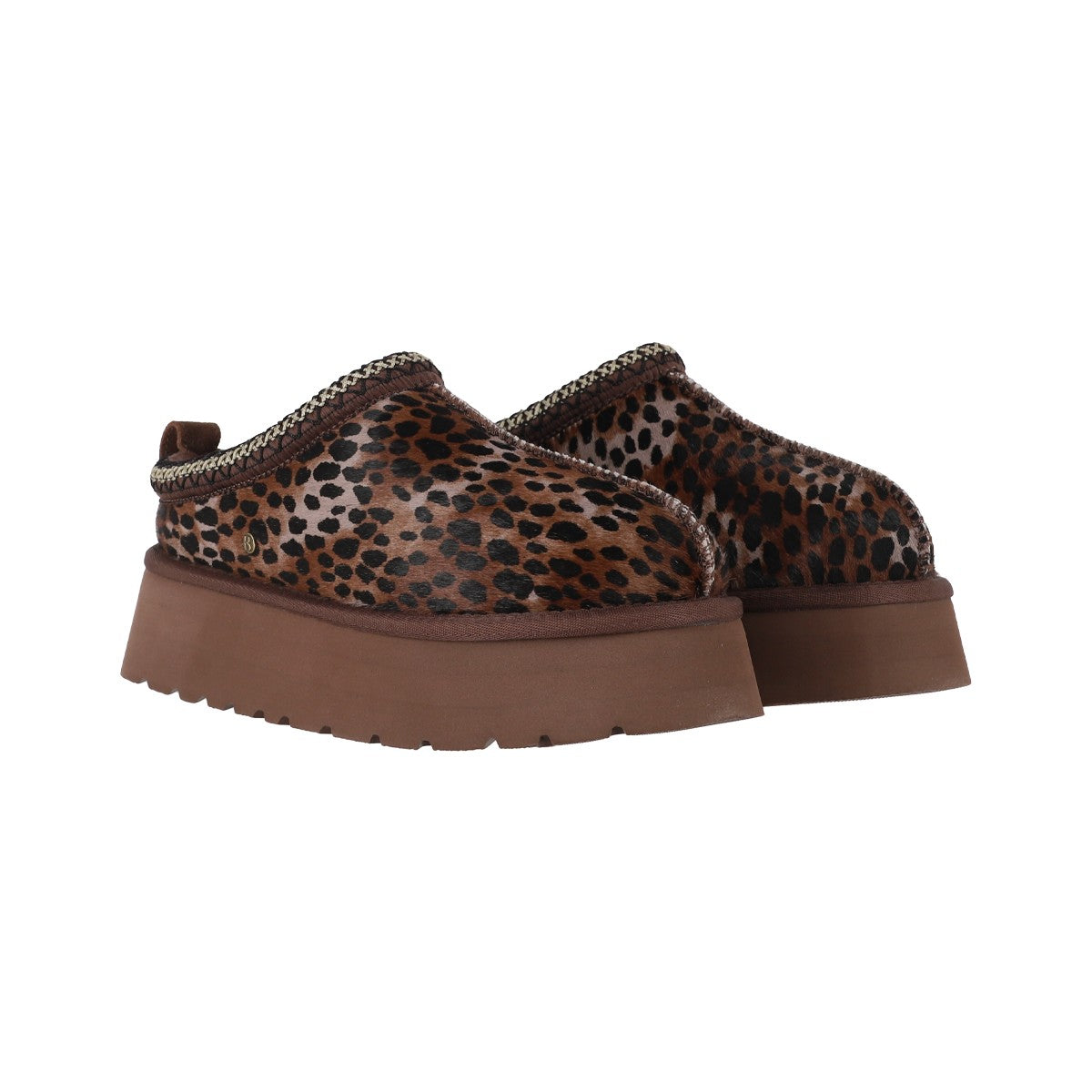 Pantuflas Mujer Piamonte Leather B Leopardo