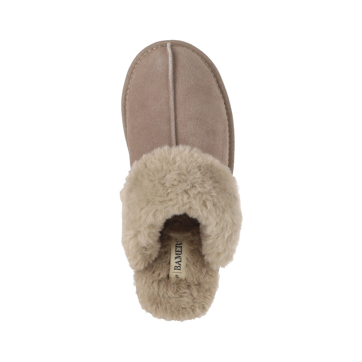 Pantuflas Mujer Fur Leather II Taupe