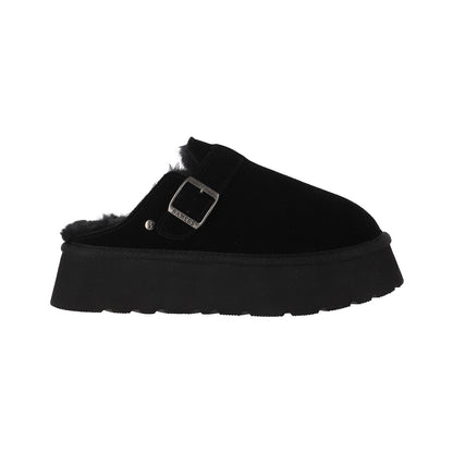 Pantuflas Mujer Ravelo High Negro