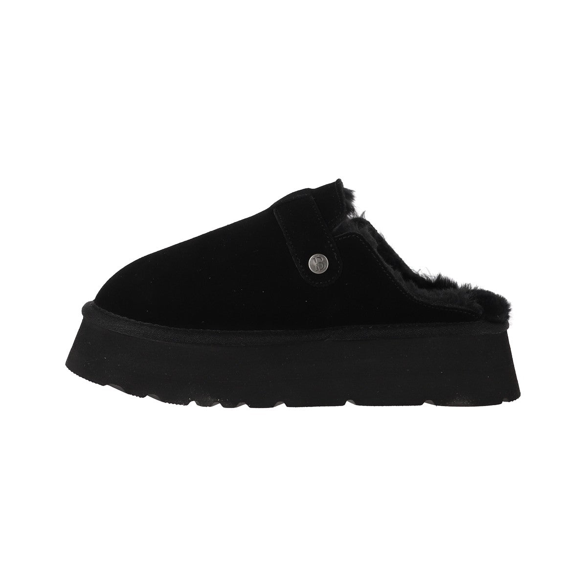 Pantuflas Mujer Ravelo High Negro