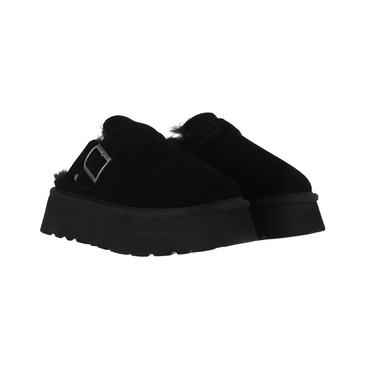 Pantuflas Mujer Ravelo High Negro