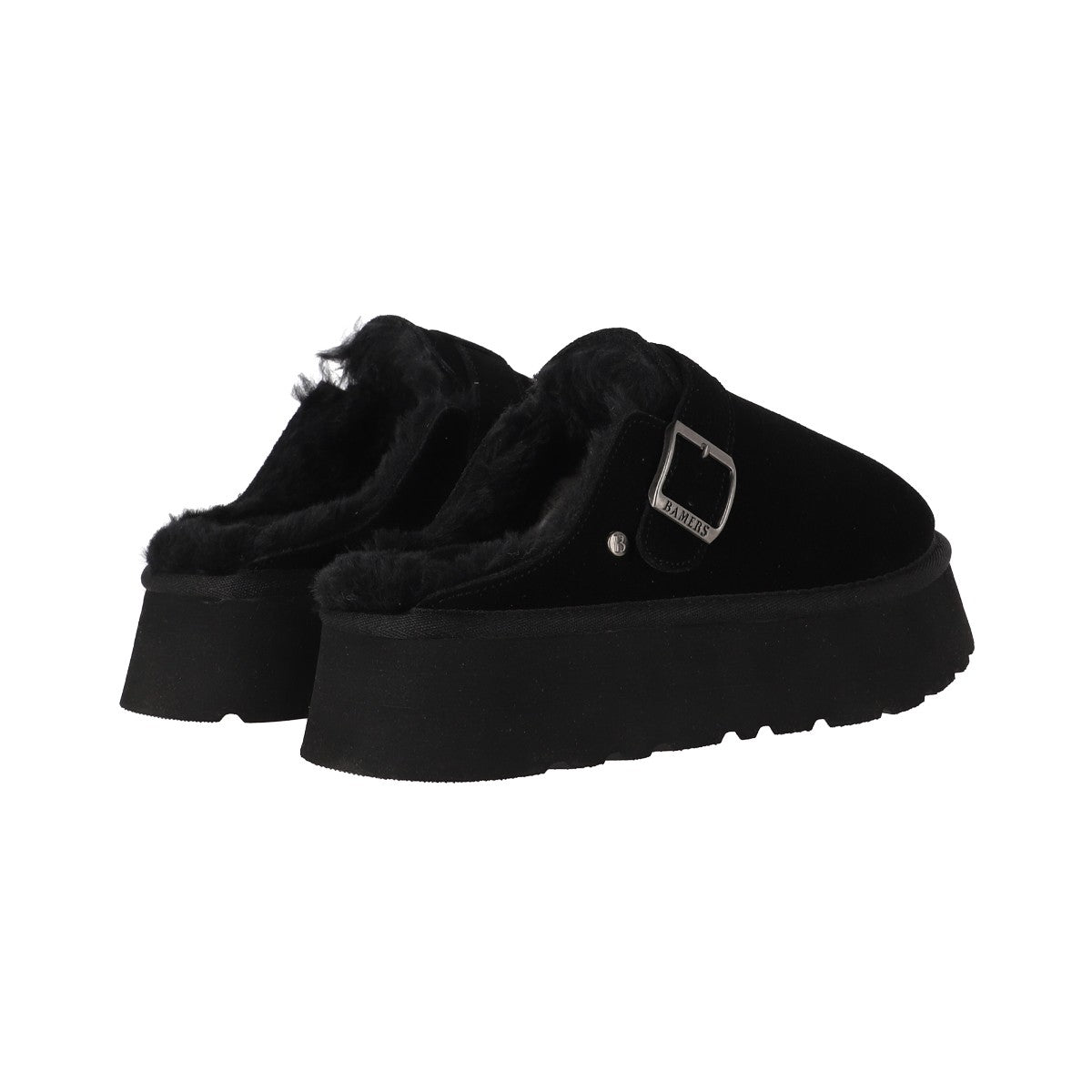 Pantuflas Mujer Ravelo High Negro