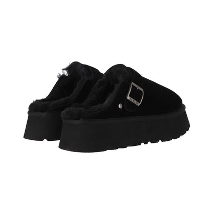 Pantuflas Mujer Ravelo High Negro