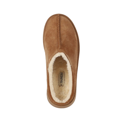 Pantuflas Mujer Luisiana Leather Caramel