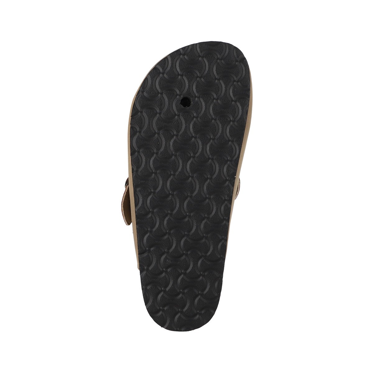 Zuecos Mujer Classic Buckle Fur Beige Oscuro